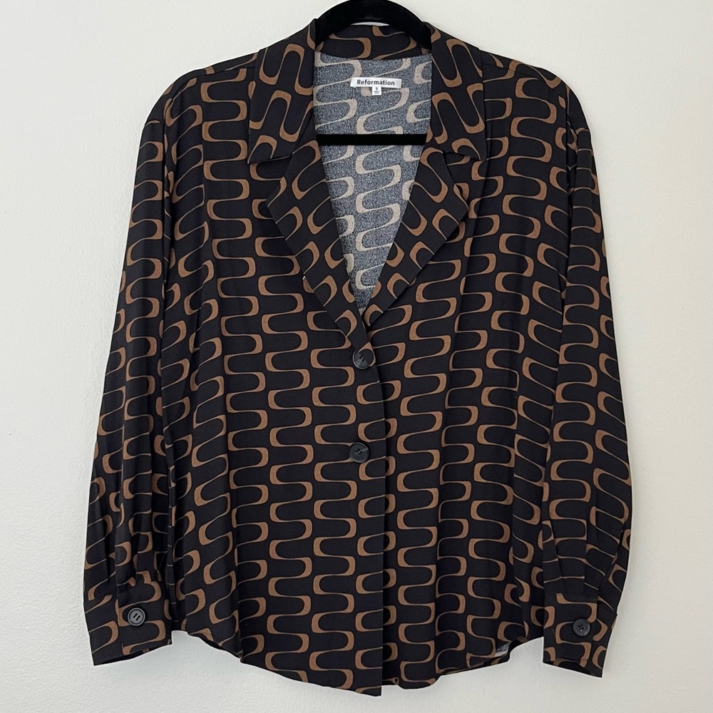 Reformation Button Down Shirt